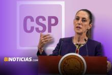 Sheinbaum rechaza vínculo con nuevo partido político "CSP"