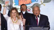 Beatriz Muller y AMLO