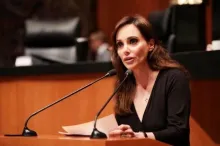 Senadores del PAN respaldan a Lilly Téllez tras críticas por pedir el apoyo de Trump contra el narco