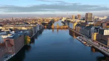Evacuación en Berlín por bomba de la Segunda Guerra Mundial
