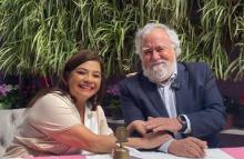 Clara Brugada y Alejandro Encinas 