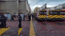 Explosión de transformador 