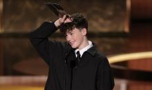 Owen Cooper de la serie "Adolescencia" hace historia en los Premios Emmy