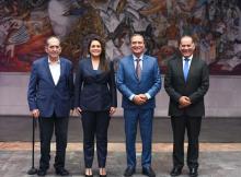Tere Jiménez y exgobernadores