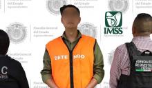 El trabajador del IMSS fue detenido mediante orden de aprehensión y él si está en el CERESO