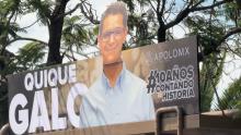 Está en su derecho, pero hay que esperar los tiempos: PAN sobre espectaculares de Quique Galo