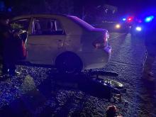 motociclista herido