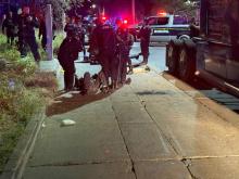 La escena se desarrolló en un sitio que es considerado como un punto rojo