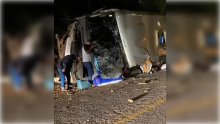 Accidente en Brasil 