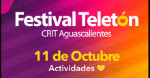 ¿Qué harás hoy? ¡Vamos al CRIT Aguascalientes y seamos parte del Teletón 2025!