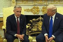 Mark Carney y Donald Trump 