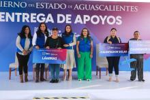 Entregan de apoyos 