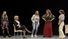 ¿Por qué quieren ser viudas? Margarita Gralia, Anette Michel, Azela Robinson y más estuvieron en Aguascalientes 