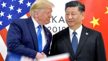 Representantes de China y Estados Unidos