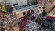 Se derrumba edificio de 7 pisos en Turquía