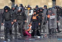 Marcha de Generación Z en CDMX deja 20 detenidos y 120 lesionados; 100 de ellos son policías