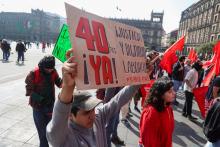Marchan en CDMX y otras ciudades para exigir jornada laboral de 40 horas