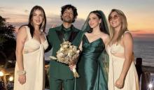 Paty Cantú y Christian Vázquez se casaron este fin de semana