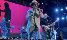 Bacilos presentó sus éxitos en la feria de Pabellón de Arteaga