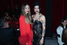 Así fue el encuentro entre Belinda y Cazzu en una premiación