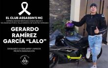 “Nos duele tú ausencia, pero nos aferramos a la promesa de que un día nos reuniremos para rodar en el cielo” publicaron sus compañeros de rodada