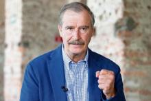 Vicente Fox intensifica campaña para la marcha nacional del 15 de noviembre