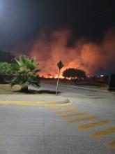 Incendios de pastizales 