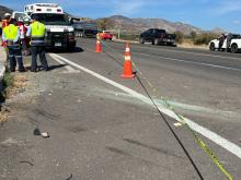 El conductor de una camioneta intentó una maniobra sin considerar que llevaba muy de cerca de la pesada unidad