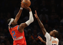 THUNDER VS SUNS NBA CUP 2026