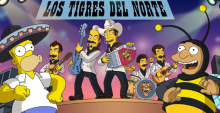 ¡México superando a la IA! Los Tigres del Norte estarán en un episodio de "Los Simpson"