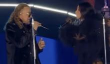 Fher de Maná apareció en el segundo concierto de Dua Lipa