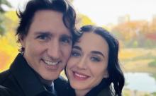 Katy Perry no oculta su relación y publica imágenes con Justin Trudeau 