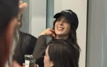 Fátima Bosch evita a la prensa a su llegada a Tabasco 