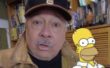 Humberto Vélez, voz de Homero en español, apareció en "Los Simpson"