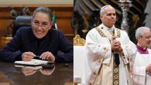 Claudia Sheinbaum invita al papa León XIV a visitar México