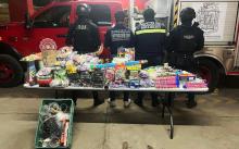 Fueron aseguradas piezas de Hulks, R-15 y Dálmatas en un domicilio particular