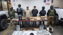  Detienen en Mexicali a presunto líder del grupo criminal "Los Rusos"