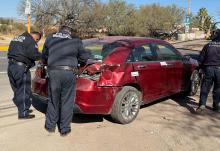 Sucedió en la carretera estatal que conduce de Jesús María a Valladolid en El Barreno