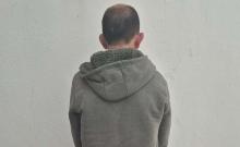 El sospechoso intentó escapar al ver la llegada de una Patrulla de la Policía Municipal