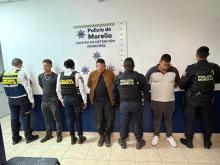 Detenidos en Morelia