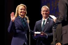 Helena Moreno asume como la primera alcaldesa latina de Nueva Orleans