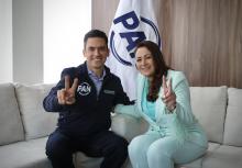 Jorge Romero y Tere Jiménez