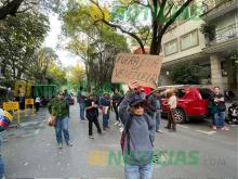 Protesta en Ciudad de México exige liberación de Nicolás Maduro y Cilia Flores