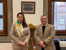 Tere Jiménez e Irving Espinosa 