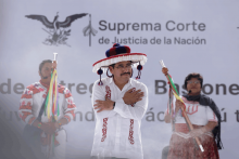 Suprema Corte gasta más de 1.2 millones en ceremonia de purificación