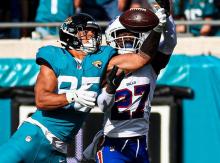 Los Bills de Buffalo avanzan a la Ronda Divisional de la NFL Jacksonville 24-27 Bills
