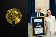 “Un premio no puede, ni siquiera simbólicamente, ser transferido", dice la Fundación Nobel