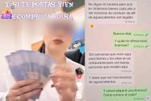 Con vídeo mostrando fajo de billetes, reportan a elemento de la SSPE como presunta responsable de venta ilegal de licencias