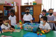 Uso obligatorio de cubrebocas en escuelas del Estado de México por sarampión