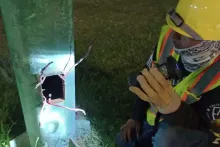 Vandalismo a infraestructura pública